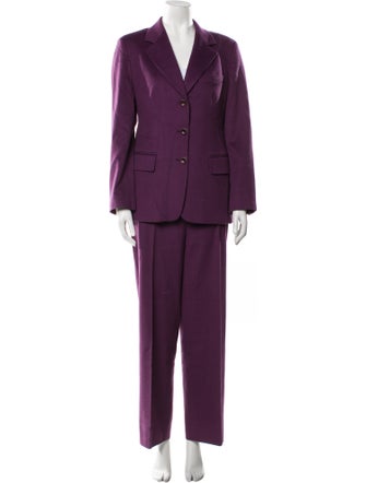 Max Mara Virgin Wool Pantsuit