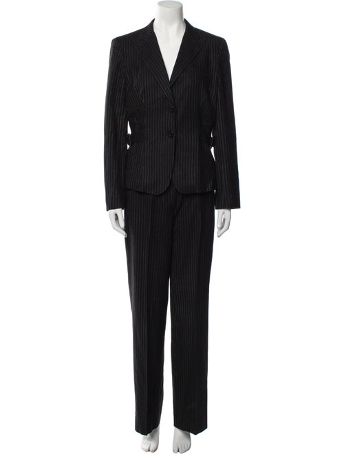 Max Mara Virgin Wool Striped Pantsuit