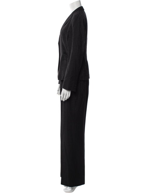 Max Mara Virgin Wool Striped Pantsuit