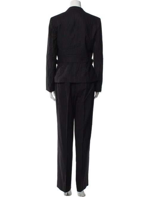 Max Mara Virgin Wool Striped Pantsuit