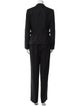Max Mara Virgin Wool Striped Pantsuit