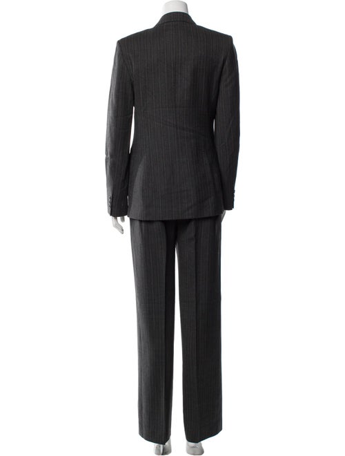 Max Mara Virgin Wool Striped Pantsuit