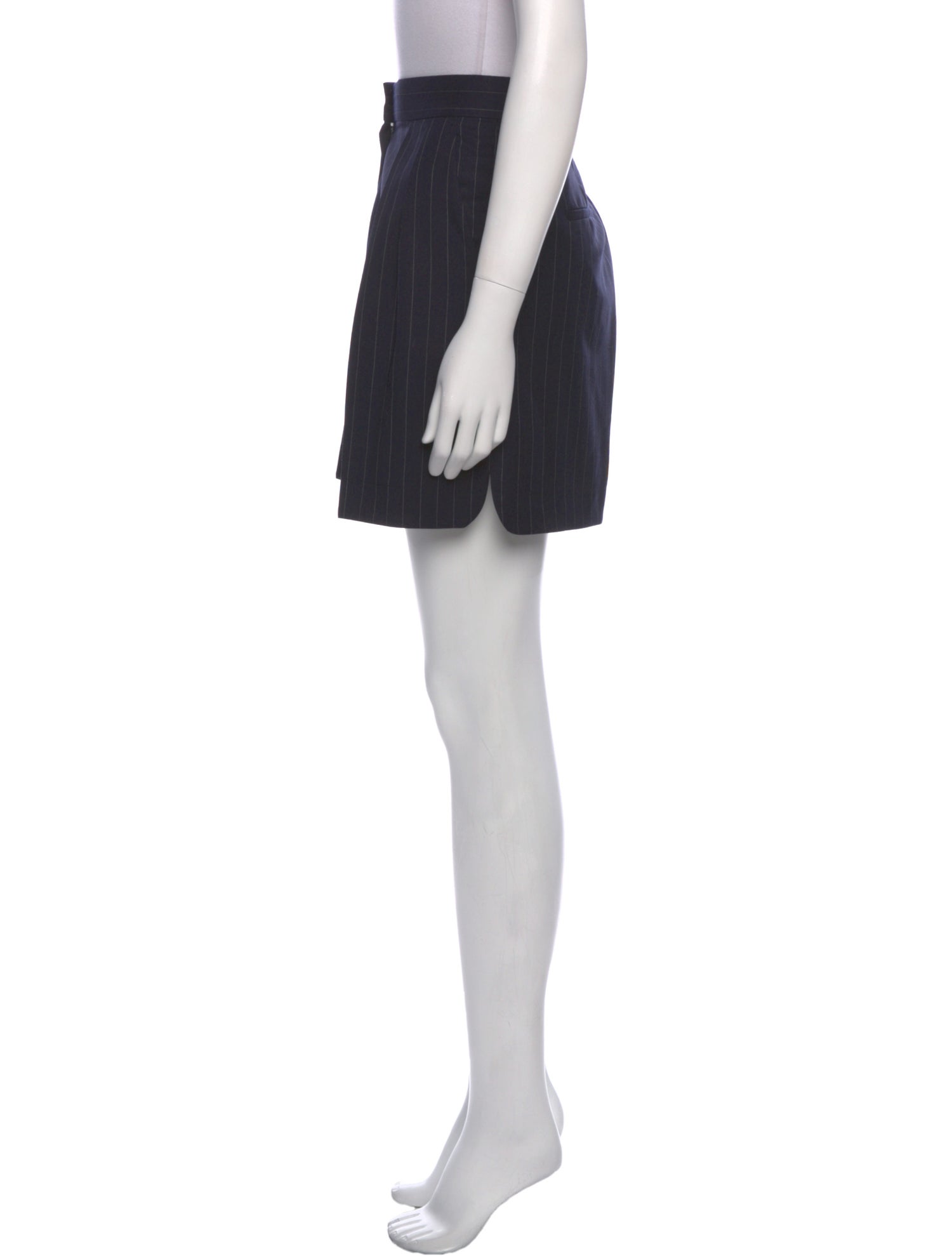 Max Mara Virgin Wool Knee-Length Shorts