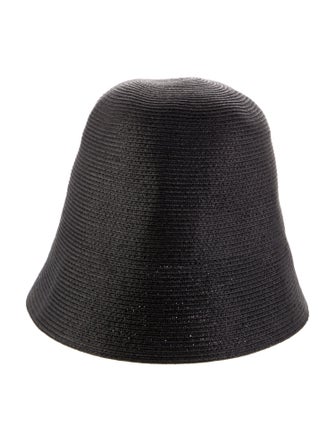 Max Mara Raffia Bucket Hat