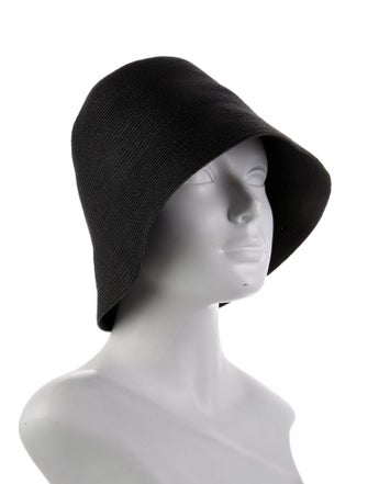 Max Mara Raffia Bucket Hat