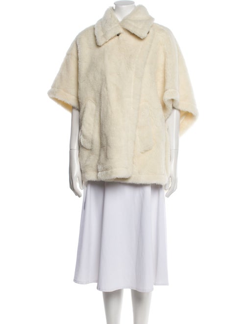 Max Mara Tebe1 Alpaca Faux Fur Jacket