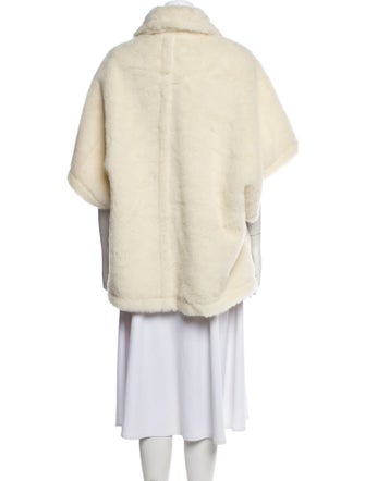 Max Mara Tebe1 Alpaca Faux Fur Jacket