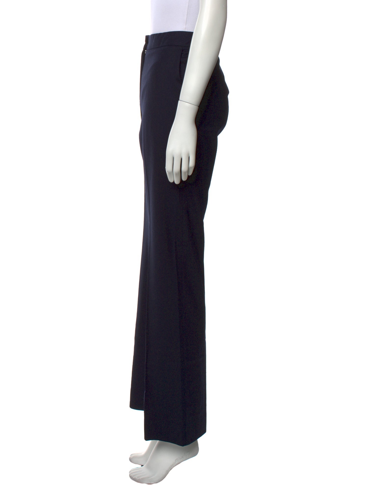 Max Mara Virgin Wool Wide Leg Pants