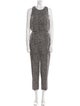 Max Mara Printed Scoop Neck Jumpsuit