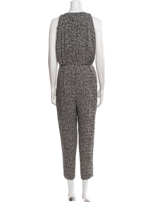 Max Mara Printed Scoop Neck Jumpsuit