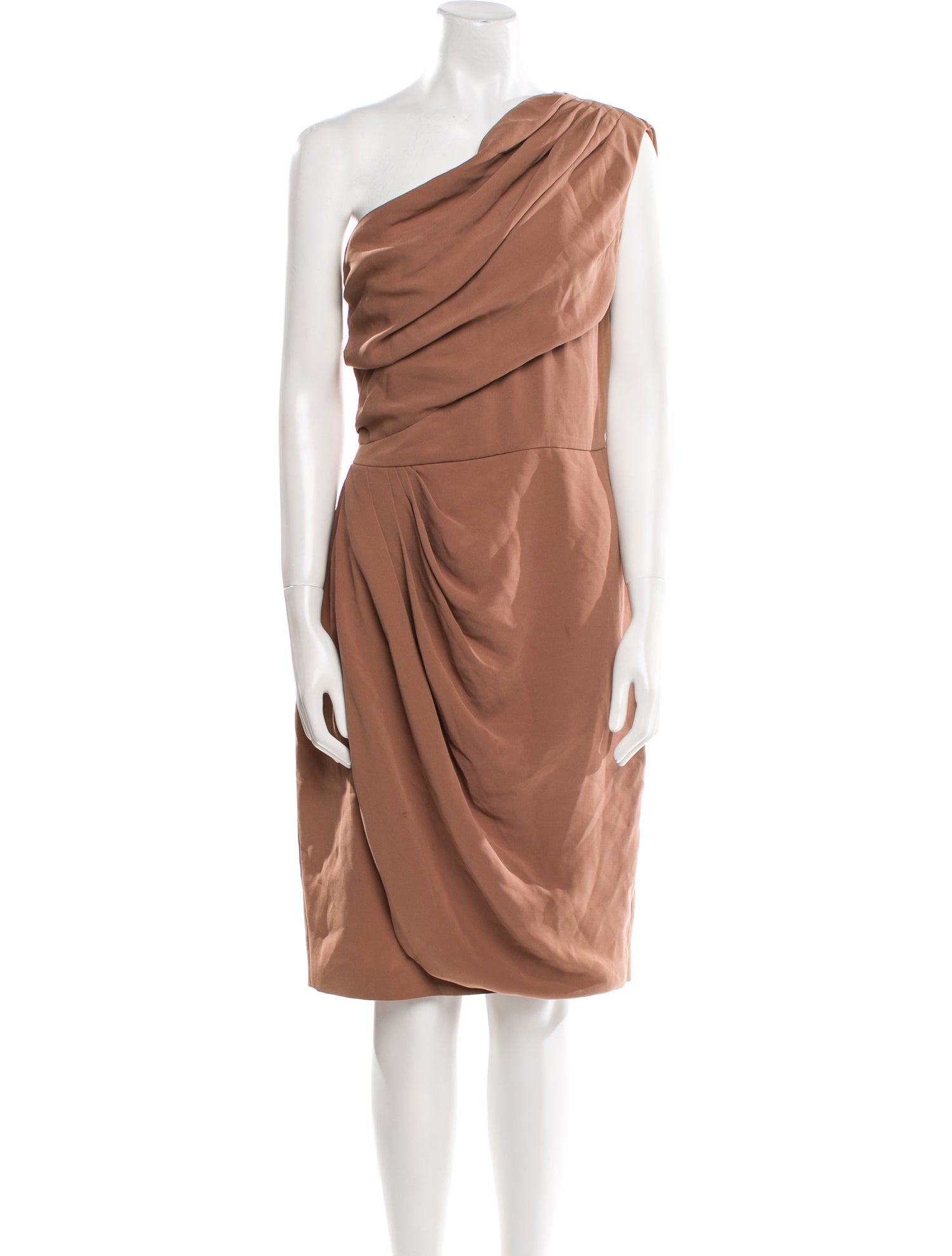 Max Mara Silk Knee-Length Dress