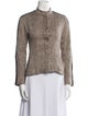 Max Mara Leale Linen Evening Jacket