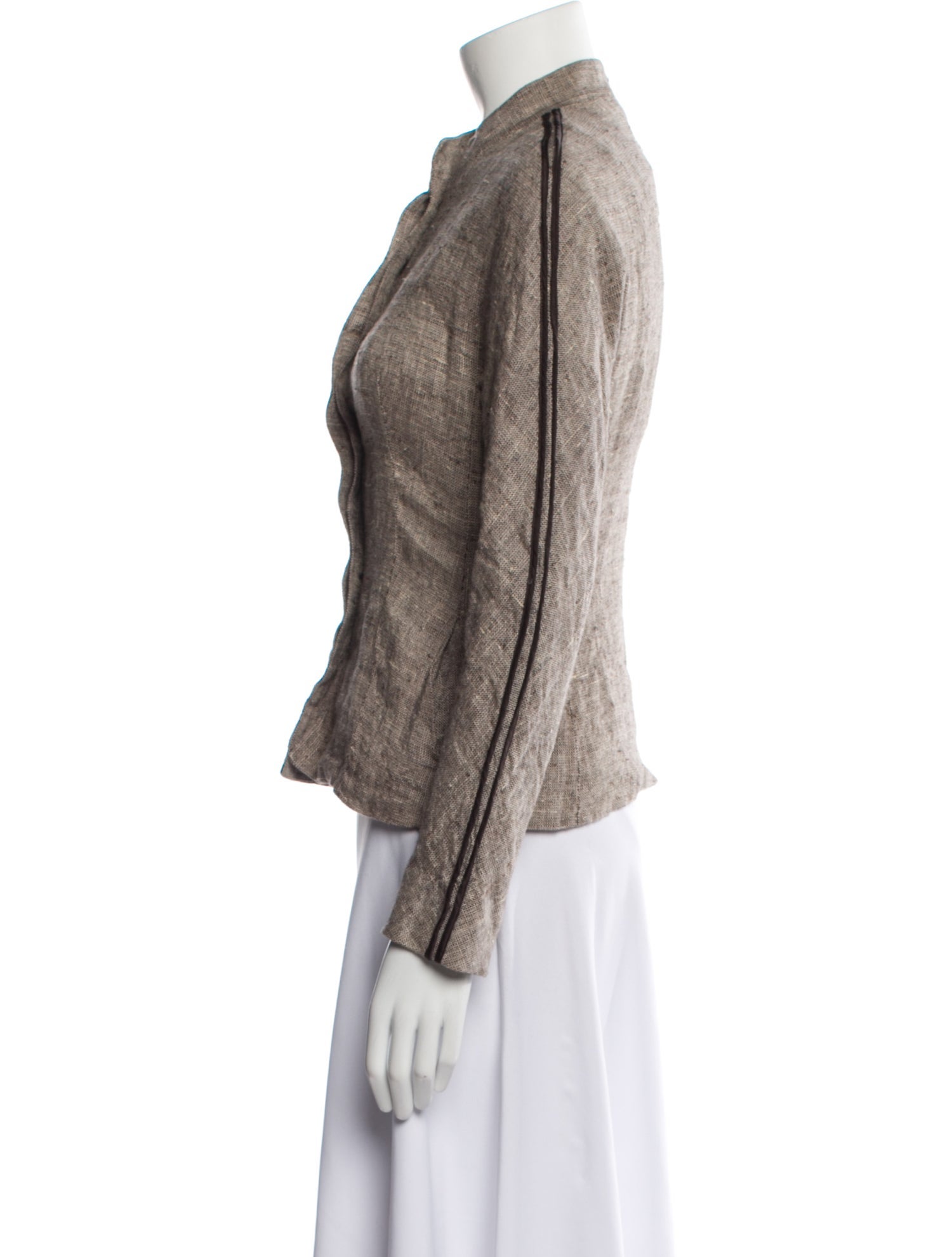 Max Mara Leale Linen Evening Jacket
