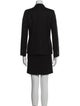 Max Mara Virgin Wool Striped Skirt Suit
