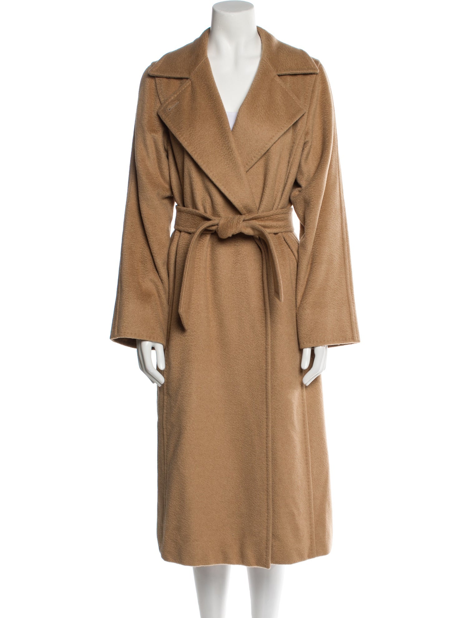 Max Mara Camel Hair Trench Coat