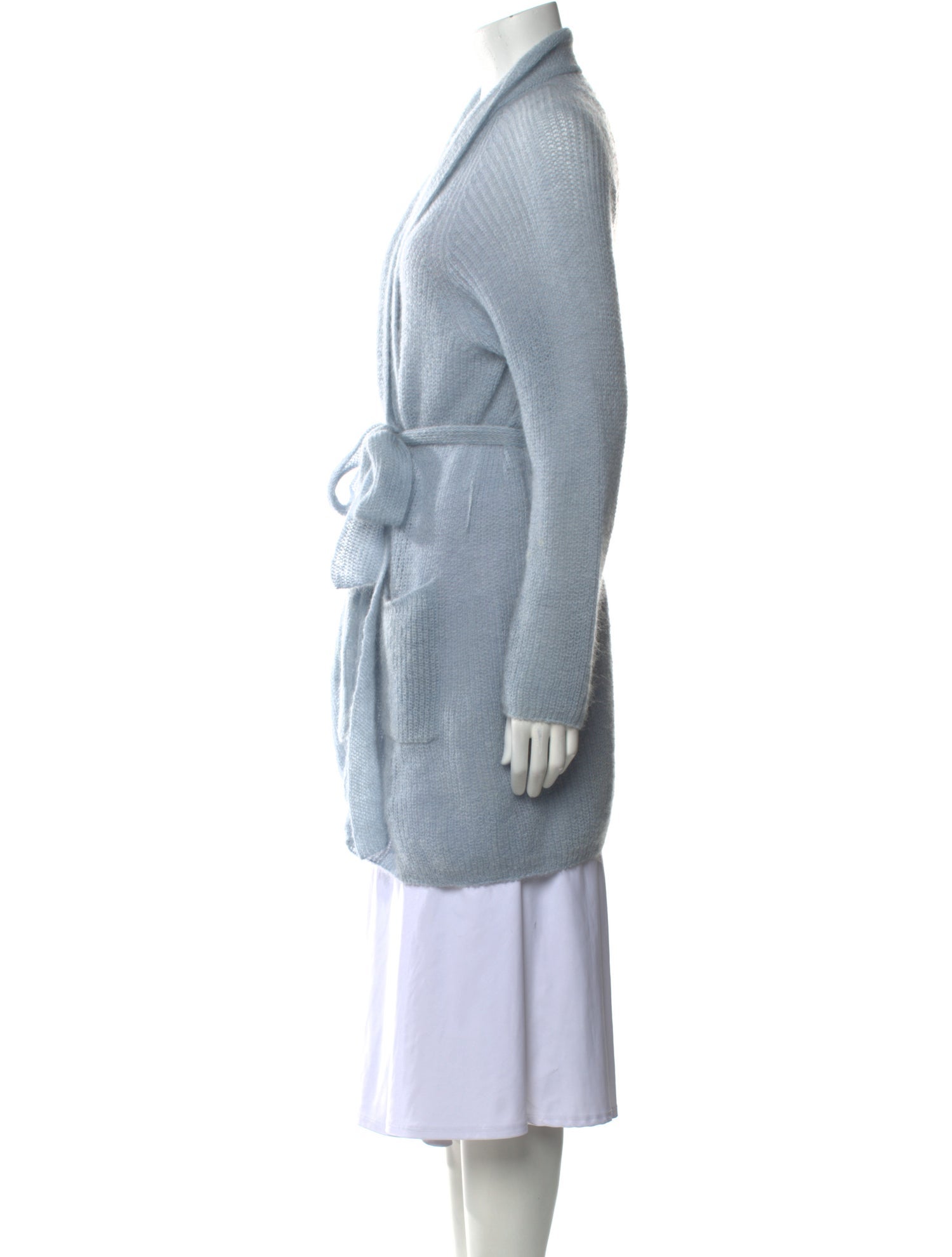 Max Mara Mohair V-Neck Sweater