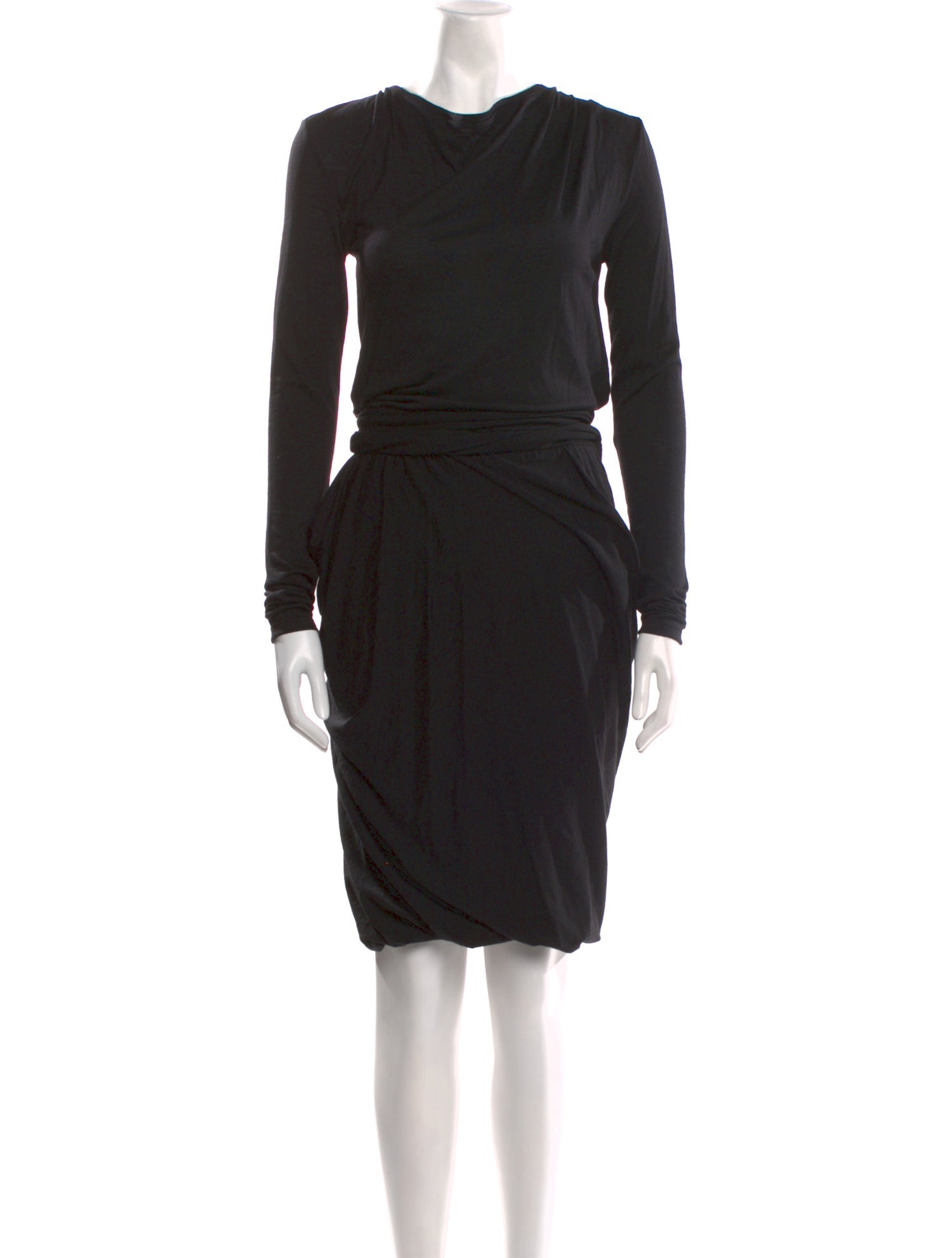 Max Mara Wool Midi Length Dress