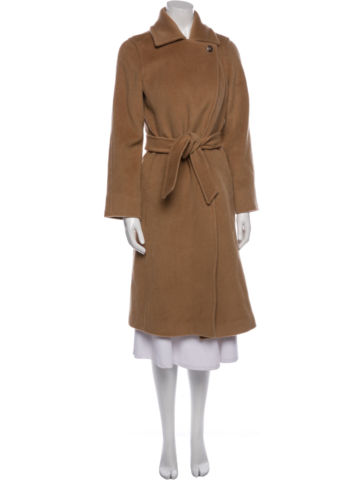 Max Mara Manuela Camel Hair Trench Coat