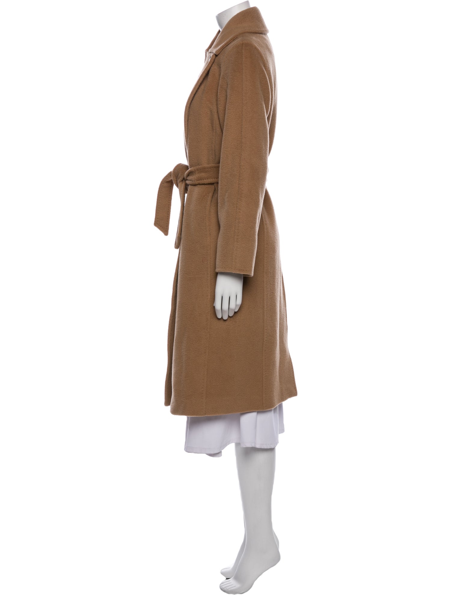 Max Mara Manuela Camel Hair Trench Coat