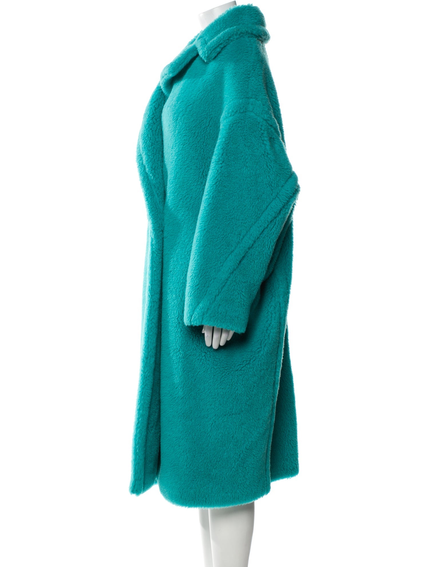 Max Mara Alpaca Faux Fur Coat