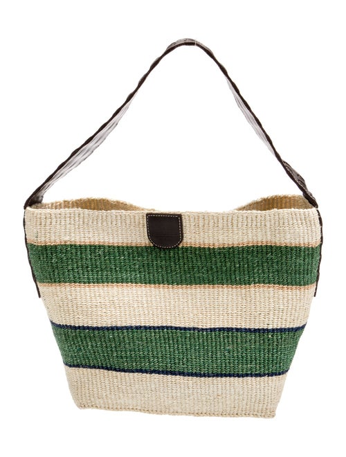 Max Mara Raffia Shoulder Bag