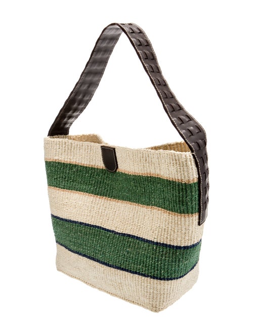 Max Mara Raffia Shoulder Bag