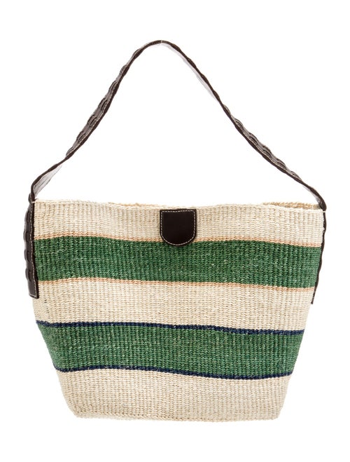 Max Mara Raffia Shoulder Bag