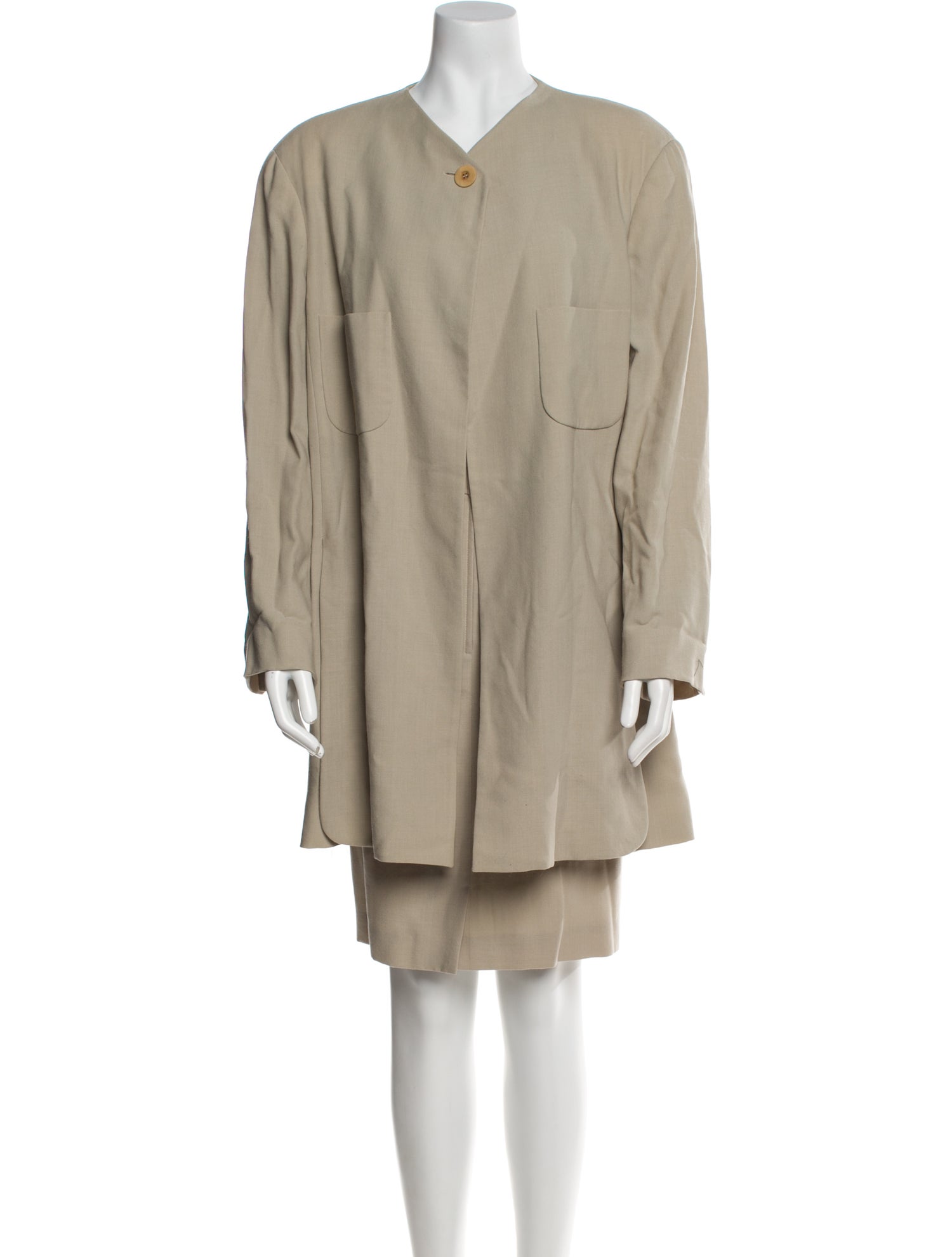Max Mara Wool Skirt Suit