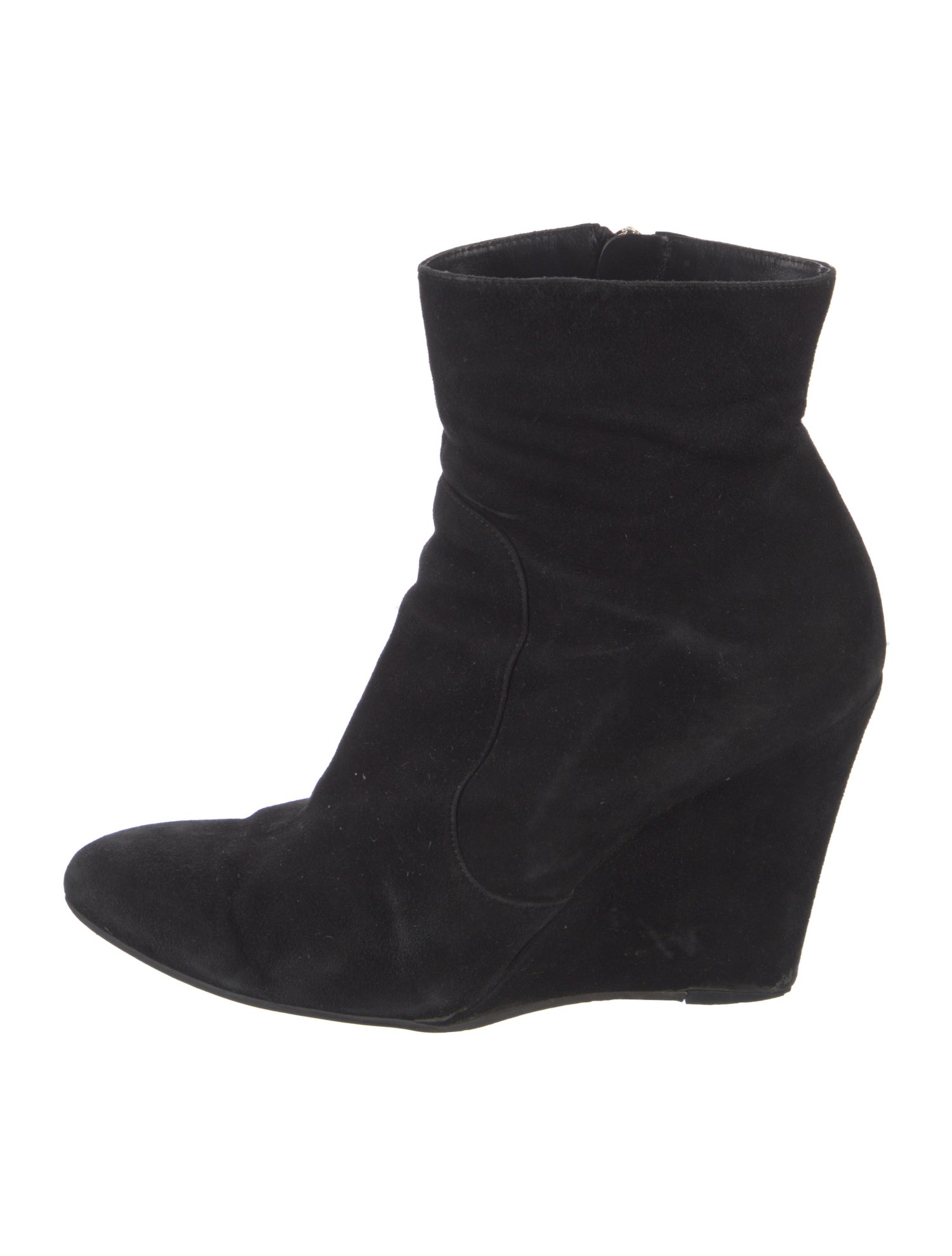 Max Mara Suede Sock Boots