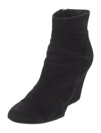 Max Mara Suede Sock Boots