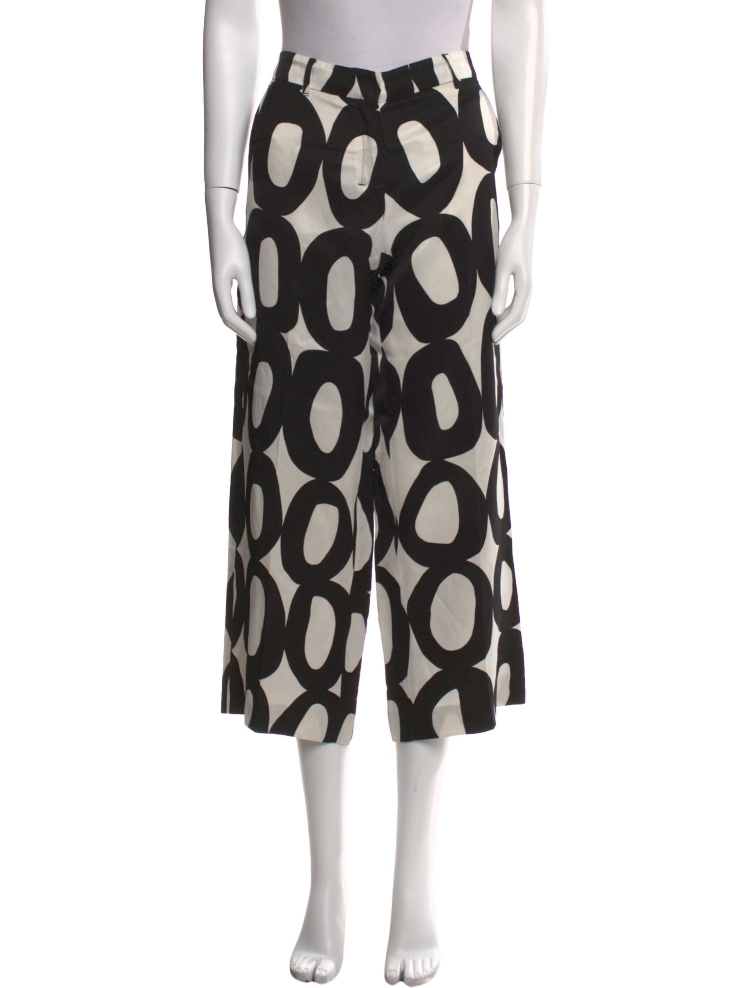 Max Mara Printed Wide Leg Pants