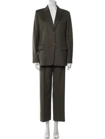 Max Mara Virgin Wool Pant Set