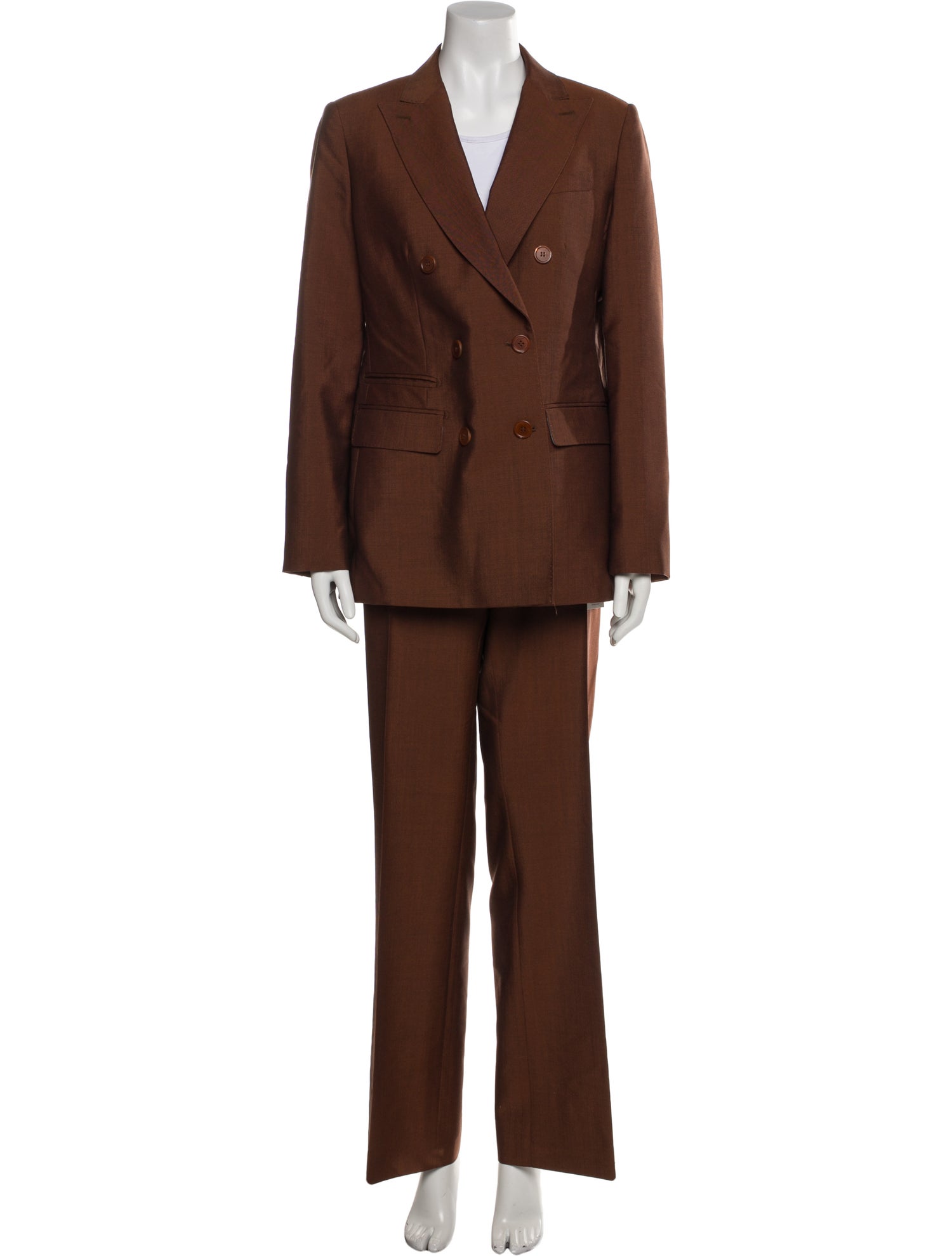 Max Mara Virgin Wool Pantsuit