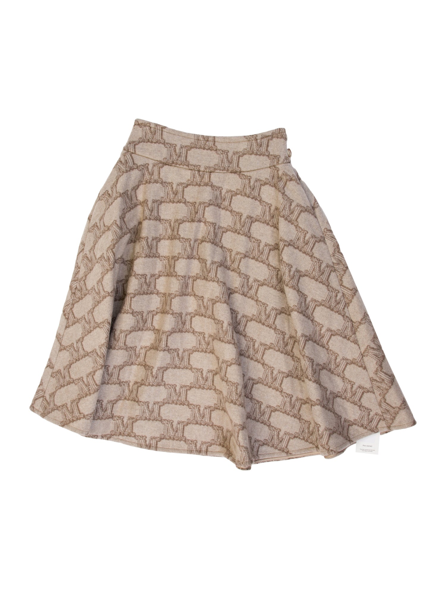 Max Mara Cashmere Knee-Length Skirt