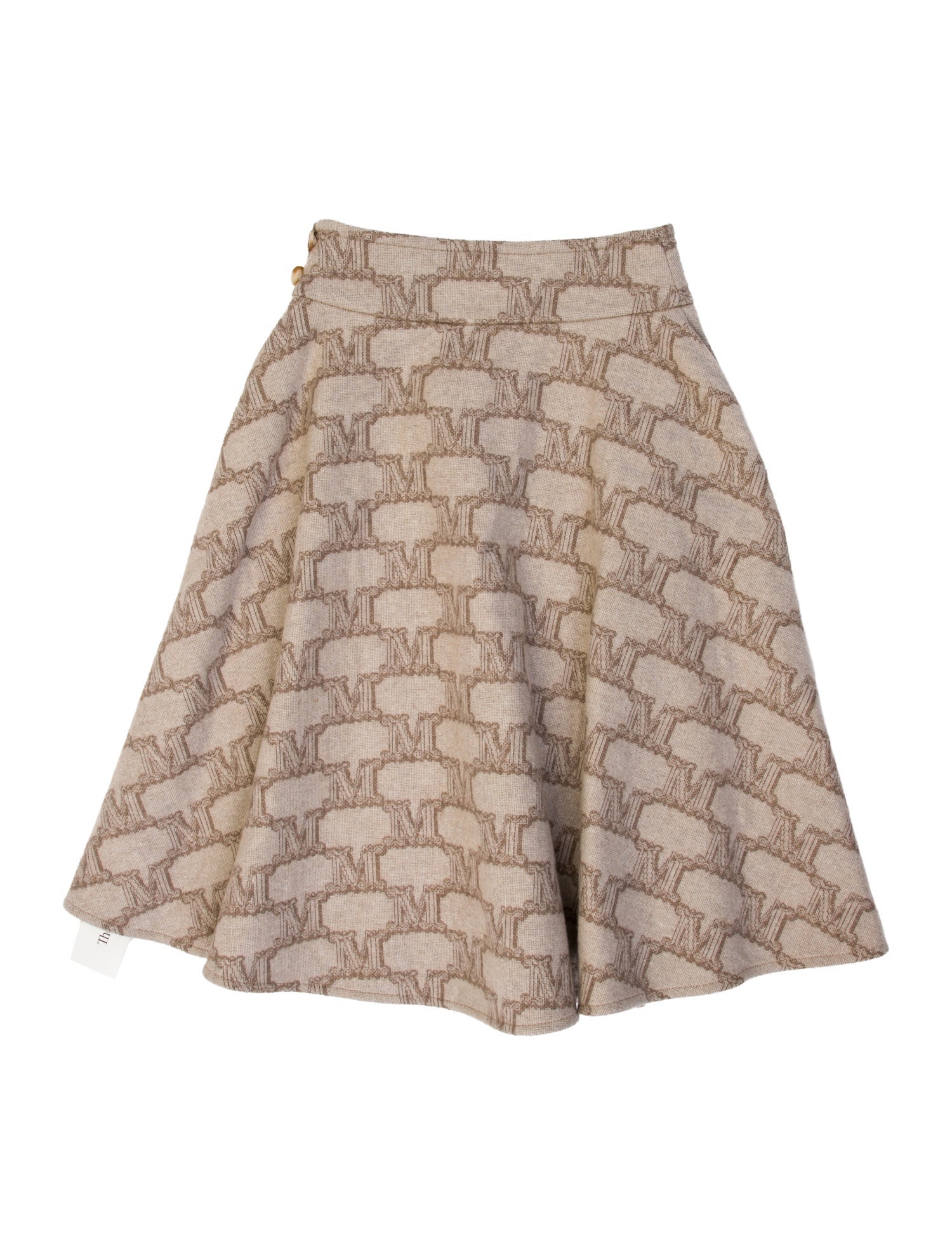 Max Mara Cashmere Knee-Length Skirt