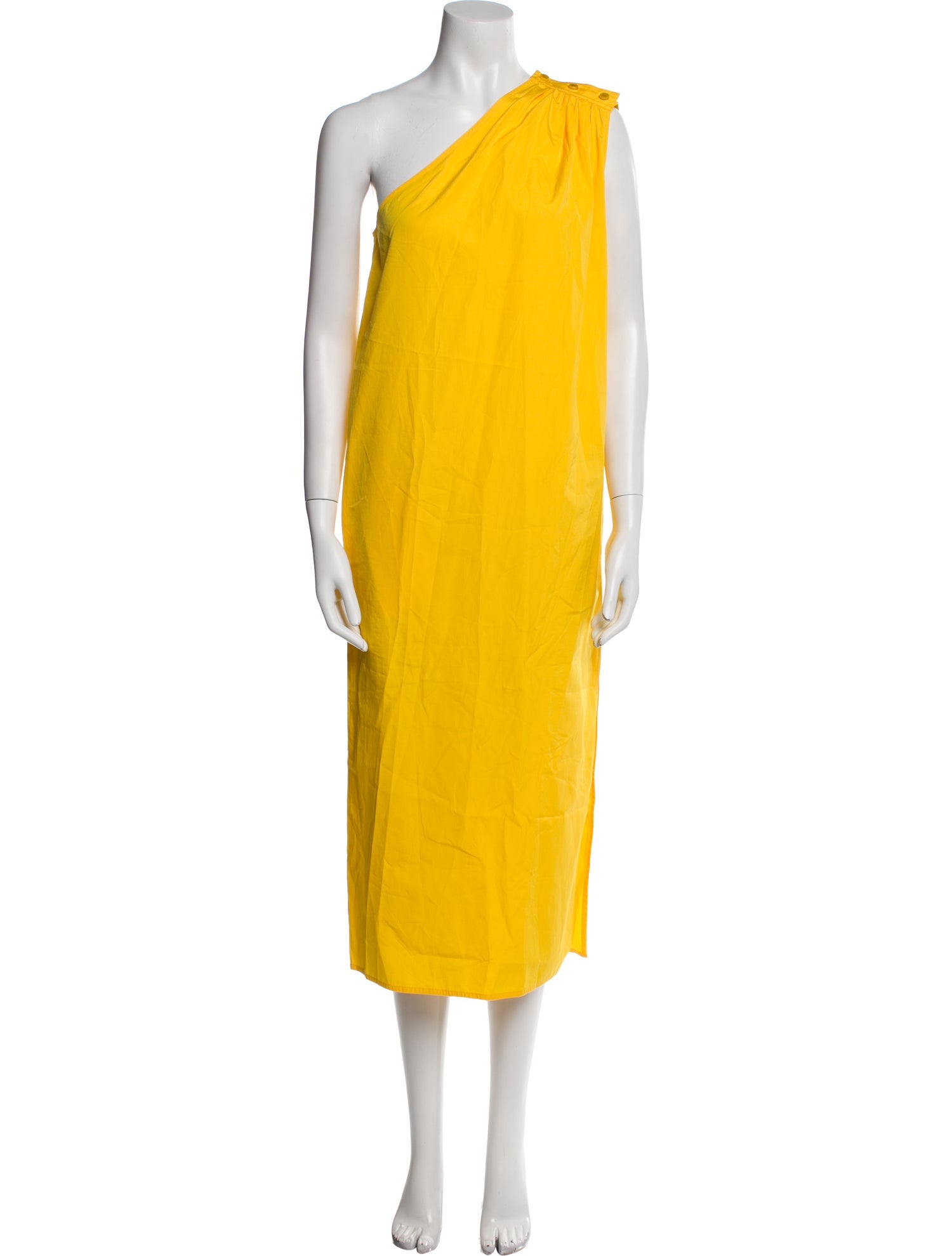 Max Mara One-Shoulder Midi Length Dress w/ Tags