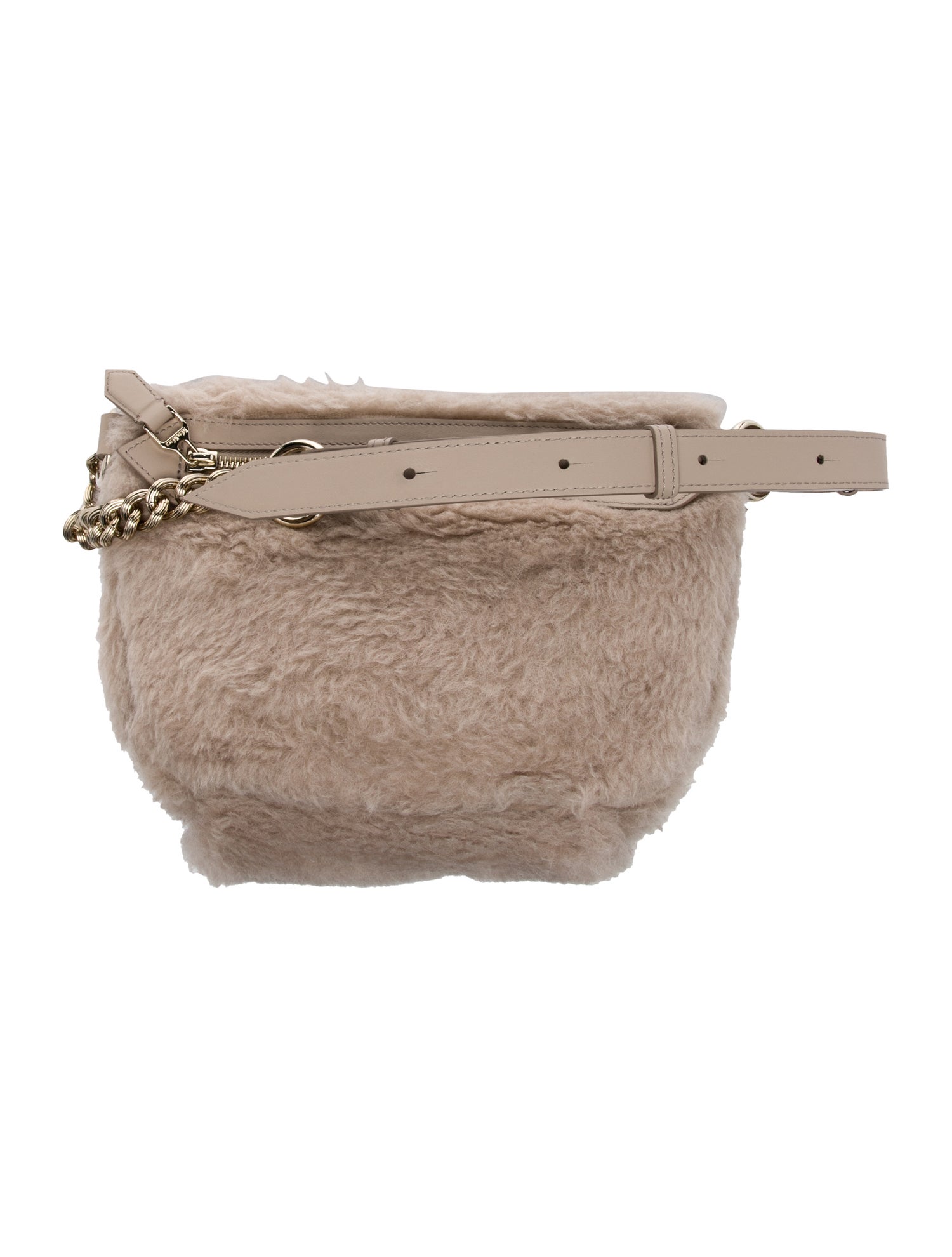 Max Mara Shearling Crossbody Bag