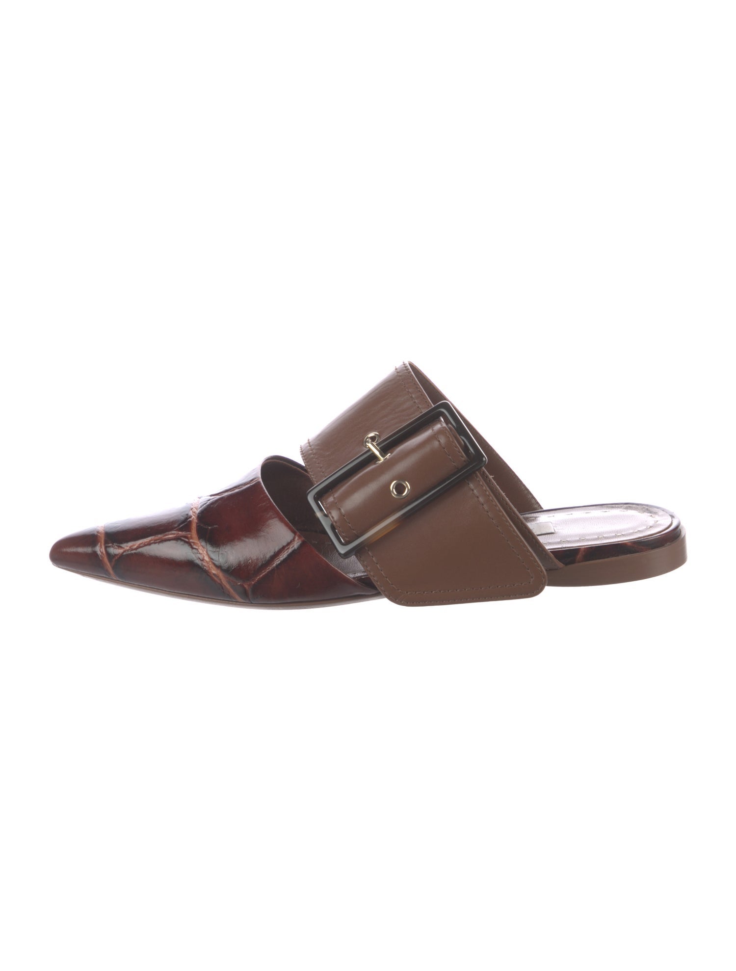 Max Mara Leather Mules