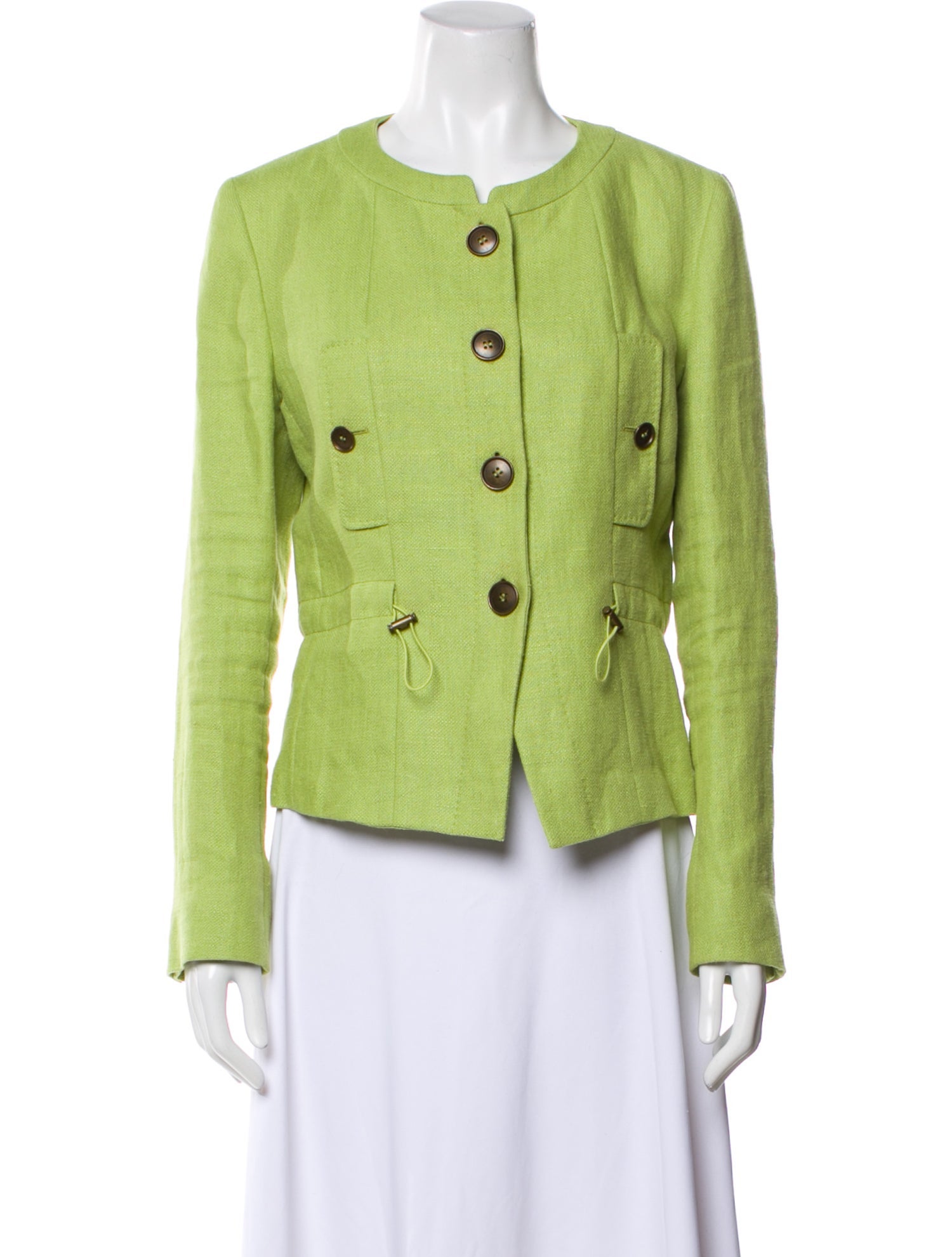 Max Mara Linen Evening Jacket