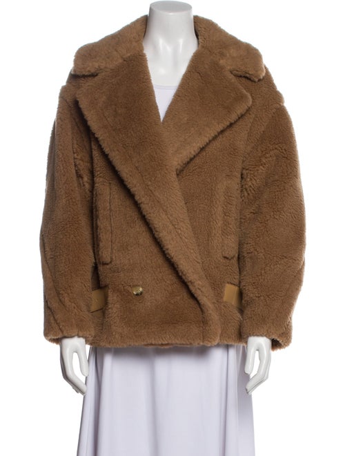 Max Mara Camel Hair Fur Jacket