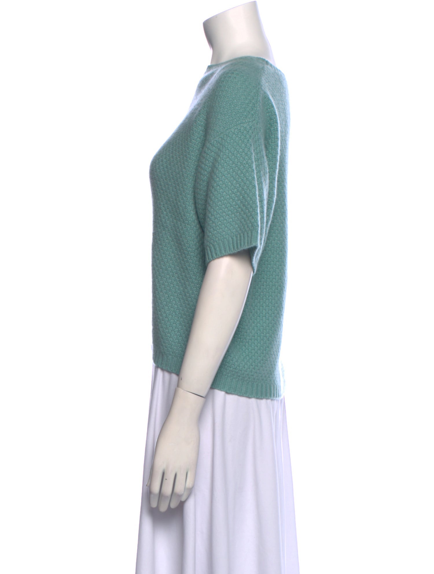 Max Mara Cashmere Bateau Neckline Sweater w/ Tags