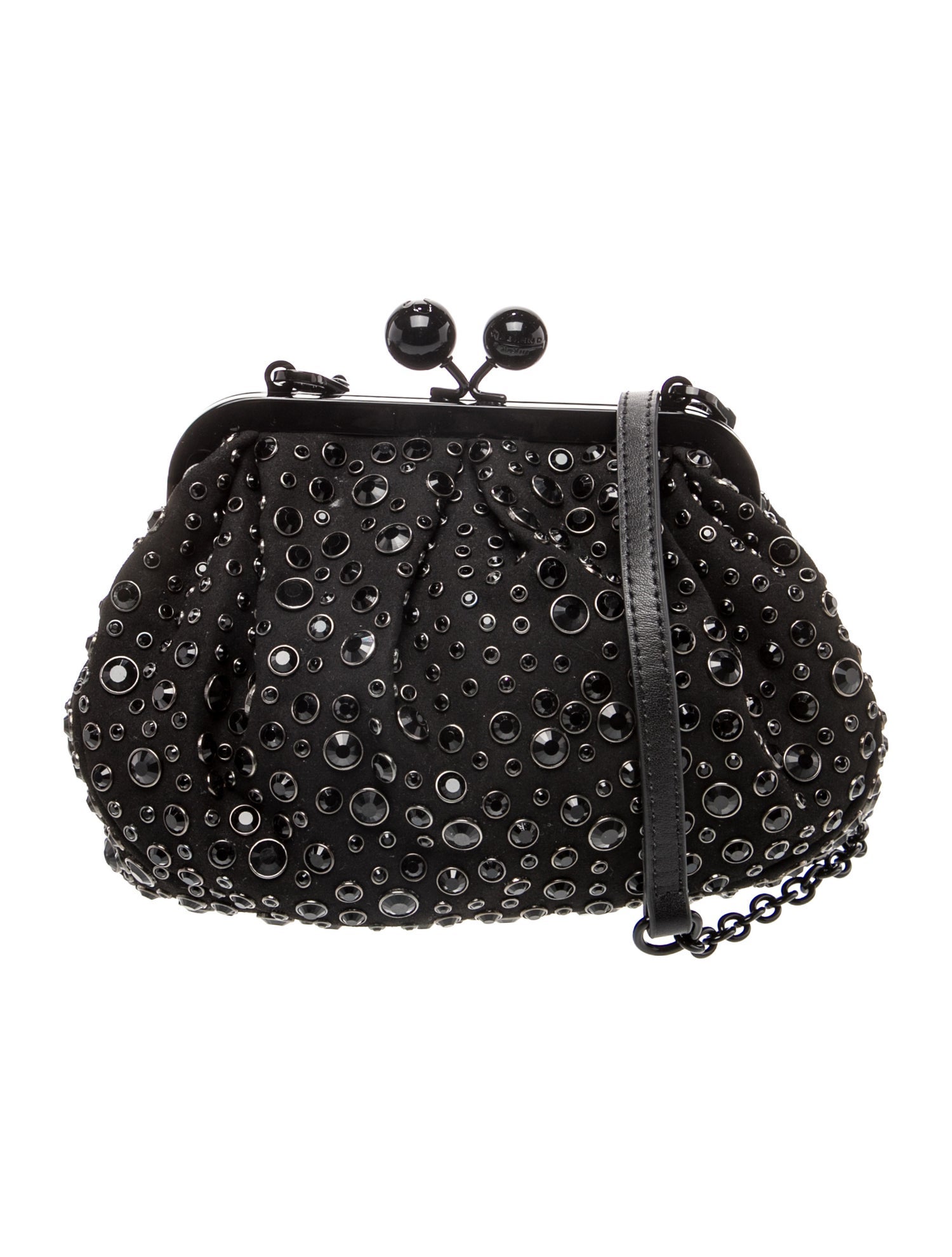 Max Mara Suede Evening Bag