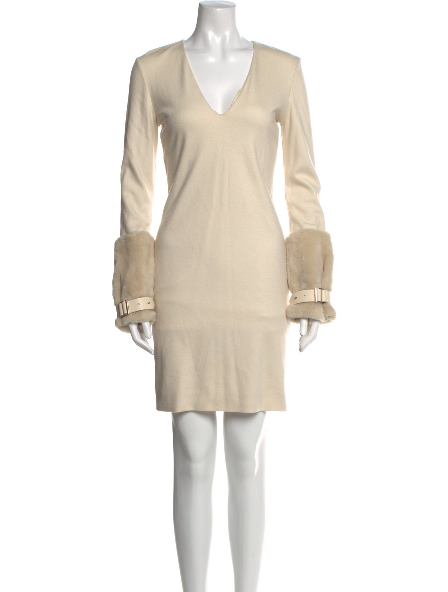 Max Mara Virgin Wool Mini Dress