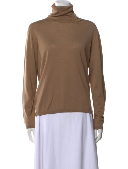 Max Mara Virgin Wool Turtleneck Sweater