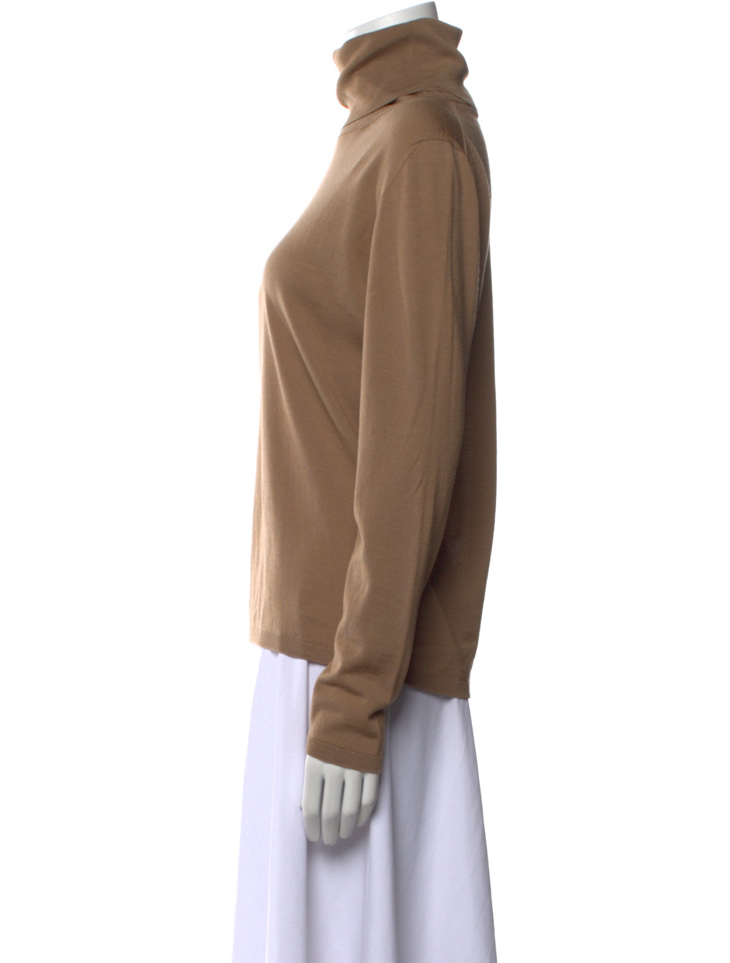 Max Mara Virgin Wool Turtleneck Sweater