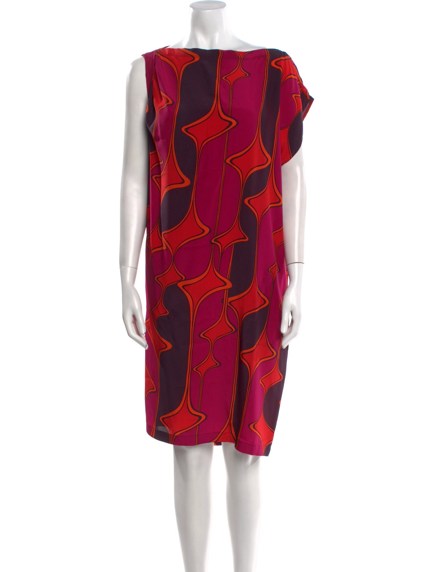 Max Mara Silk Knee-Length Dress w/ Tags