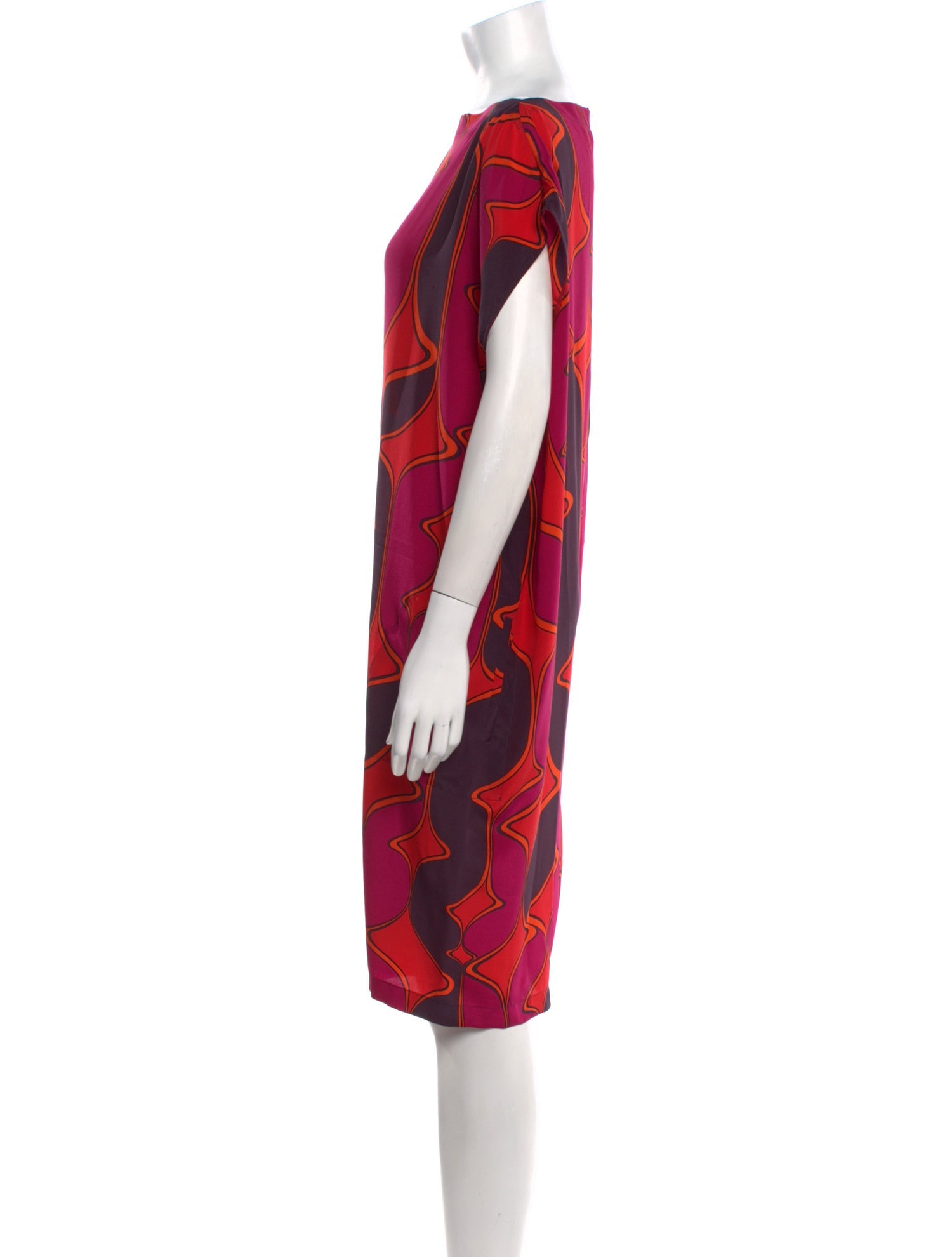 Max Mara Silk Knee-Length Dress w/ Tags