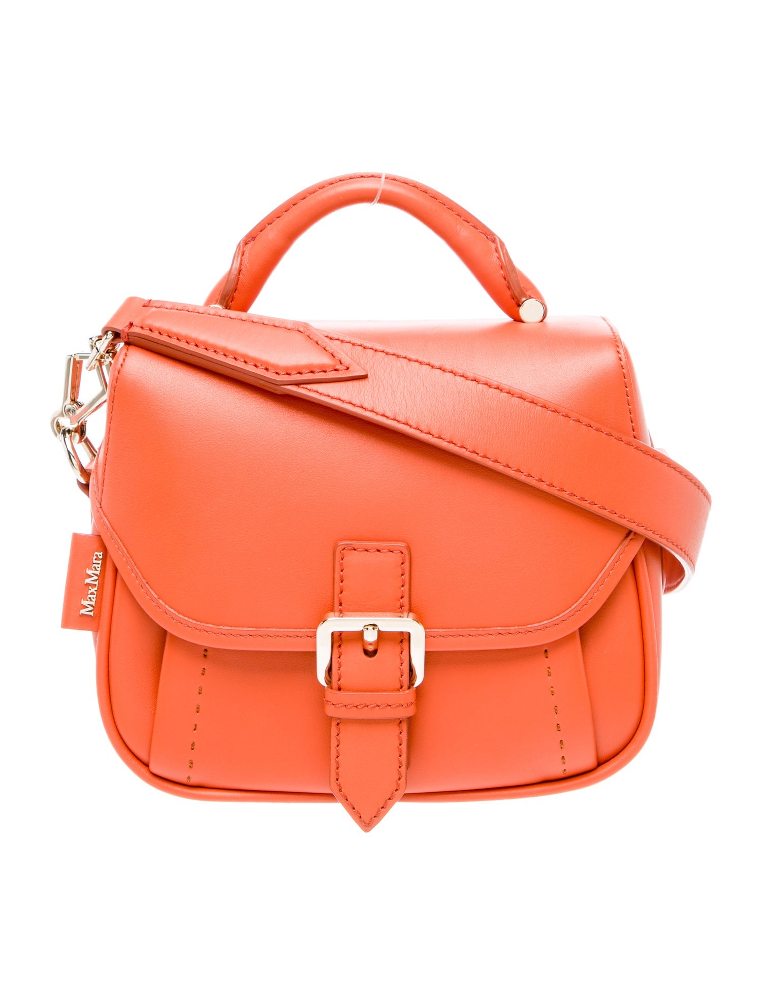 Max Mara Leather Top Handle Bag