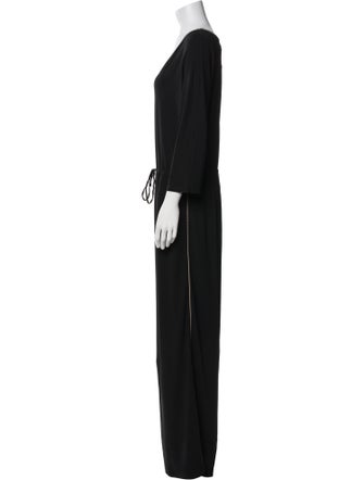 Max Mara V-Neck Jumpsuit