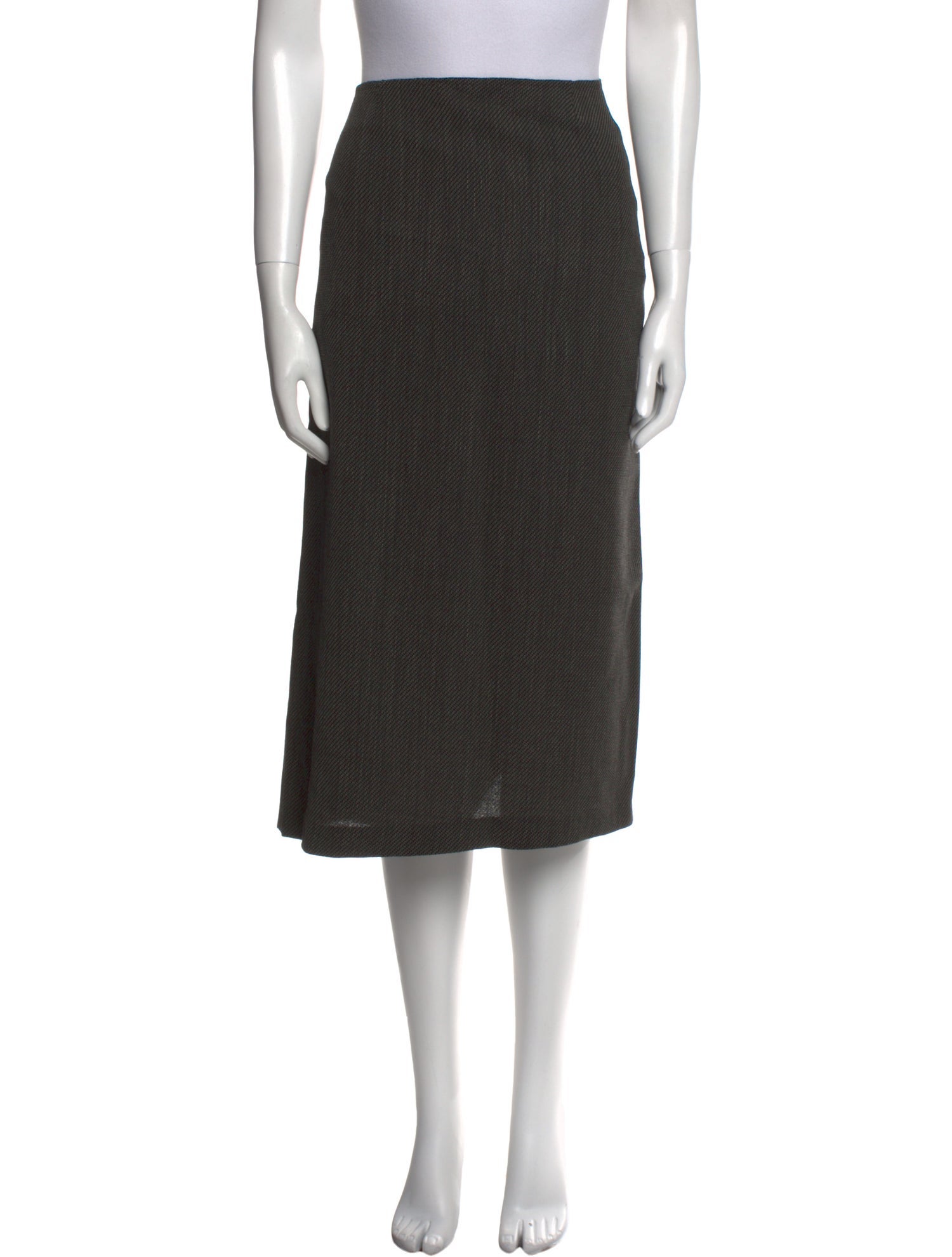 Max Mara Wool Midi Length Skirt